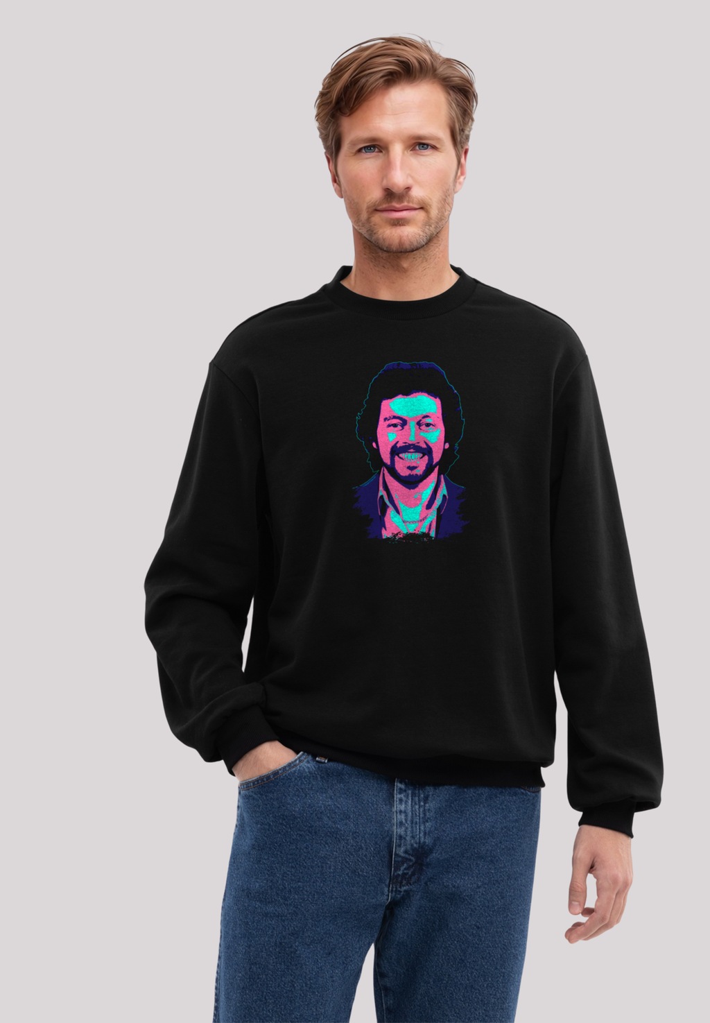 F4NT4STIC Sweatshirt "TV Times Jeremy Beadle 1982 Pop Art", Premium Qualitä günstig online kaufen