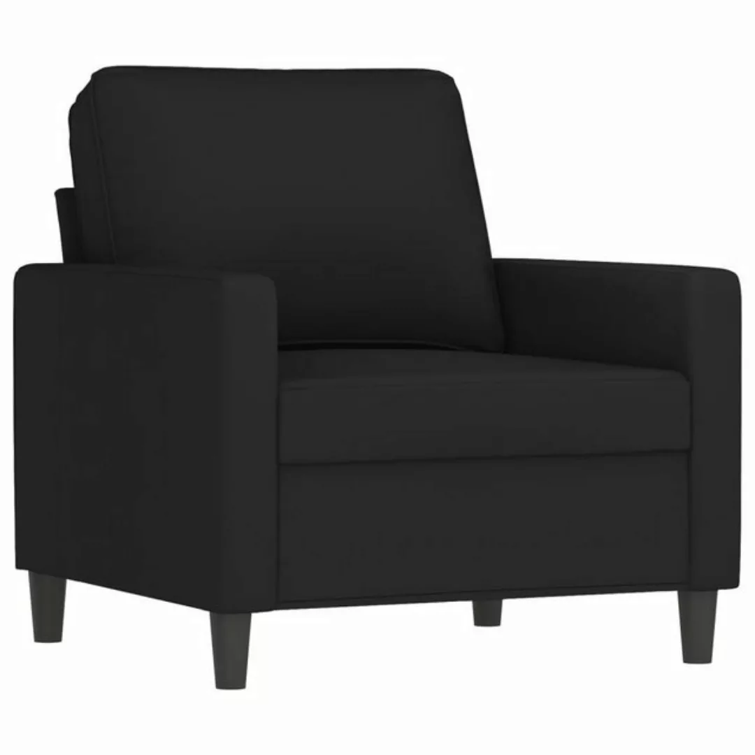 vidaXL Sofa Sessel Schwarz 60 cm Samt günstig online kaufen