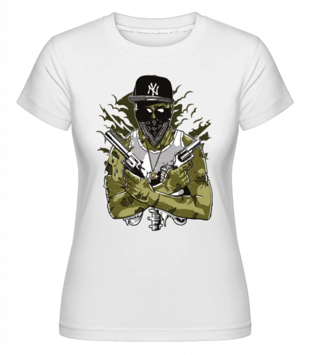 Gangsta Zombie · Shirtinator Frauen T-Shirt günstig online kaufen