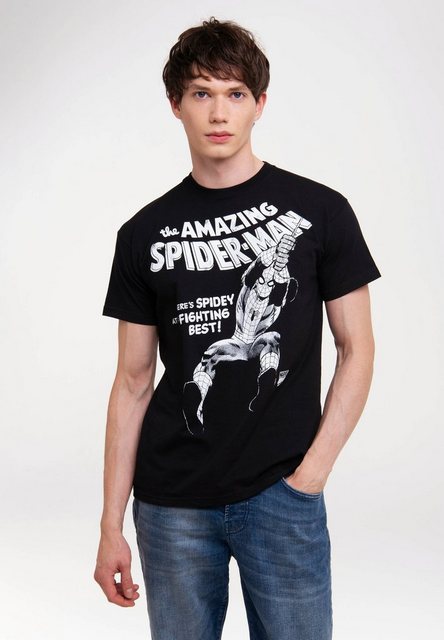 LOGOSHIRT T-Shirt "Marvel Comics - Spider-Man, Spidey", mit lizenziertem Pr günstig online kaufen