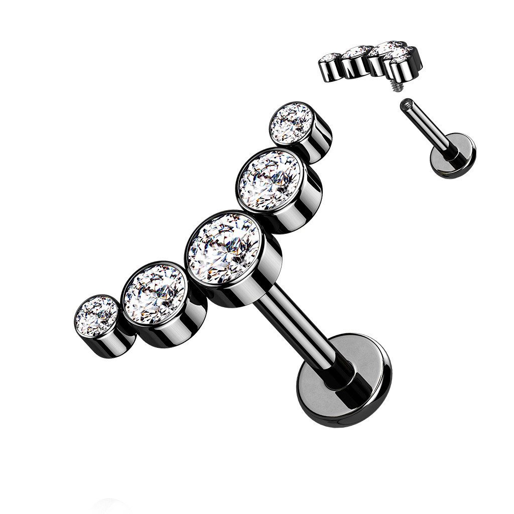 Taffstyle Piercing-Set Piercing Ohr Bogen flach günstig online kaufen