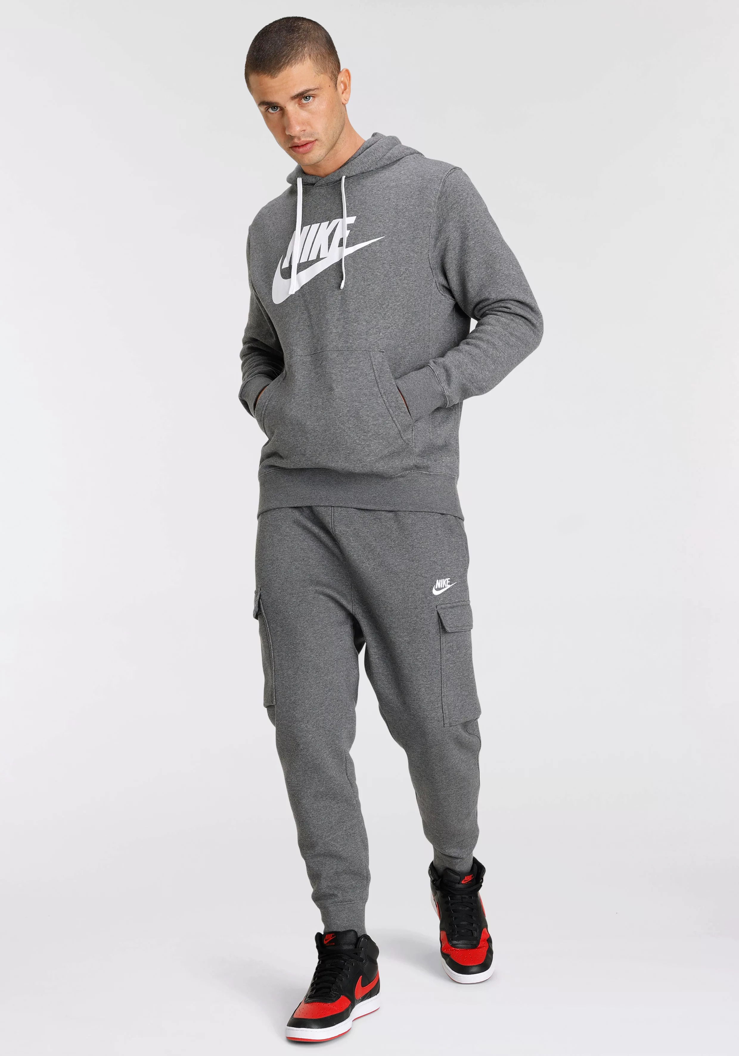 Nike Sportswear Kapuzensweatshirt "Club Fleece Mens Graphic Pullover Hoodie günstig online kaufen