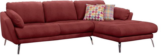 W.SCHILLIG Ecksofa "softy, Designsofa, zeitlos und elegant, hoher Sitzkomfo günstig online kaufen