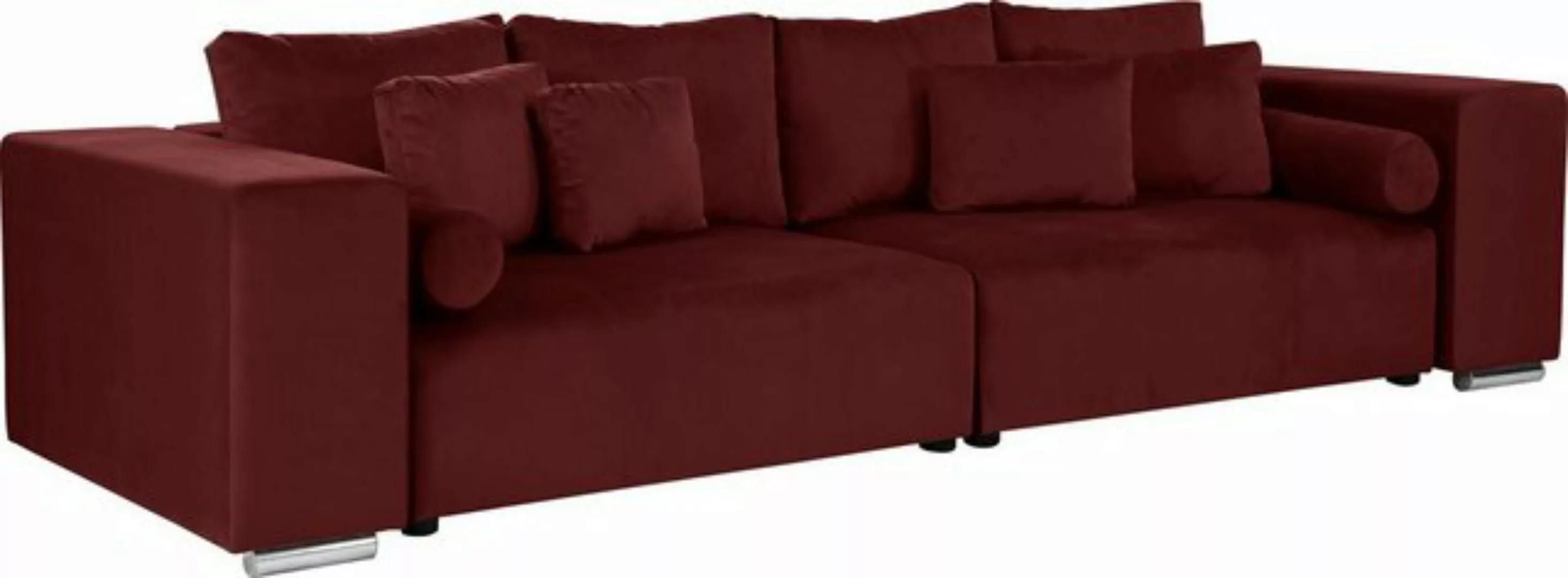 INOSIGN Big-Sofa "Aliya", incl. Bettfunktion und Bettkasten, Breite 290 cm, günstig online kaufen