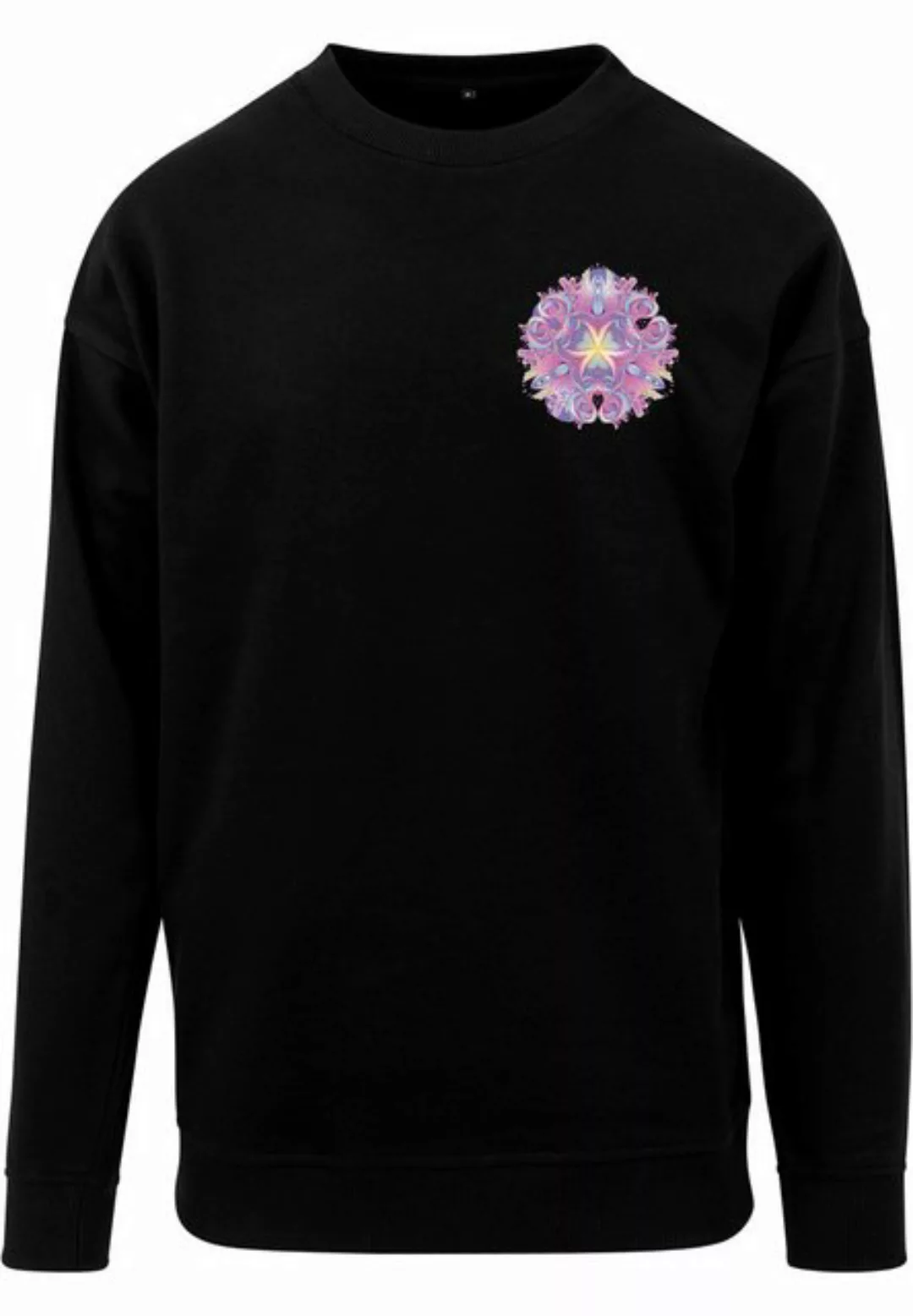 MisterTee Sweater "MisterTee Damen Ladies Psychadelic Mandala Crewneck" günstig online kaufen