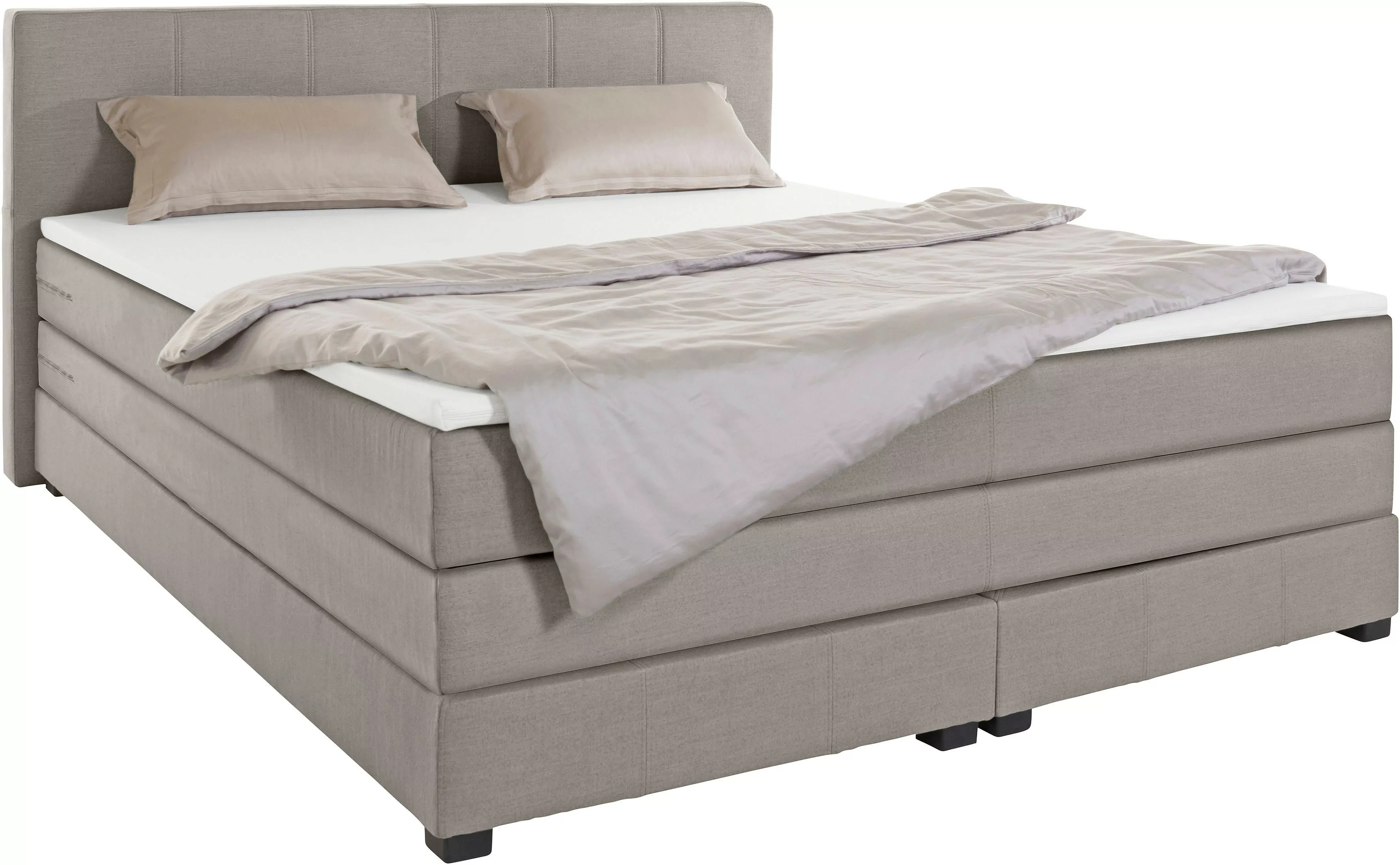 OTTO products Boxspringbett "Peetu", Taschenfederkern-Matratze, in 4 Breite günstig online kaufen