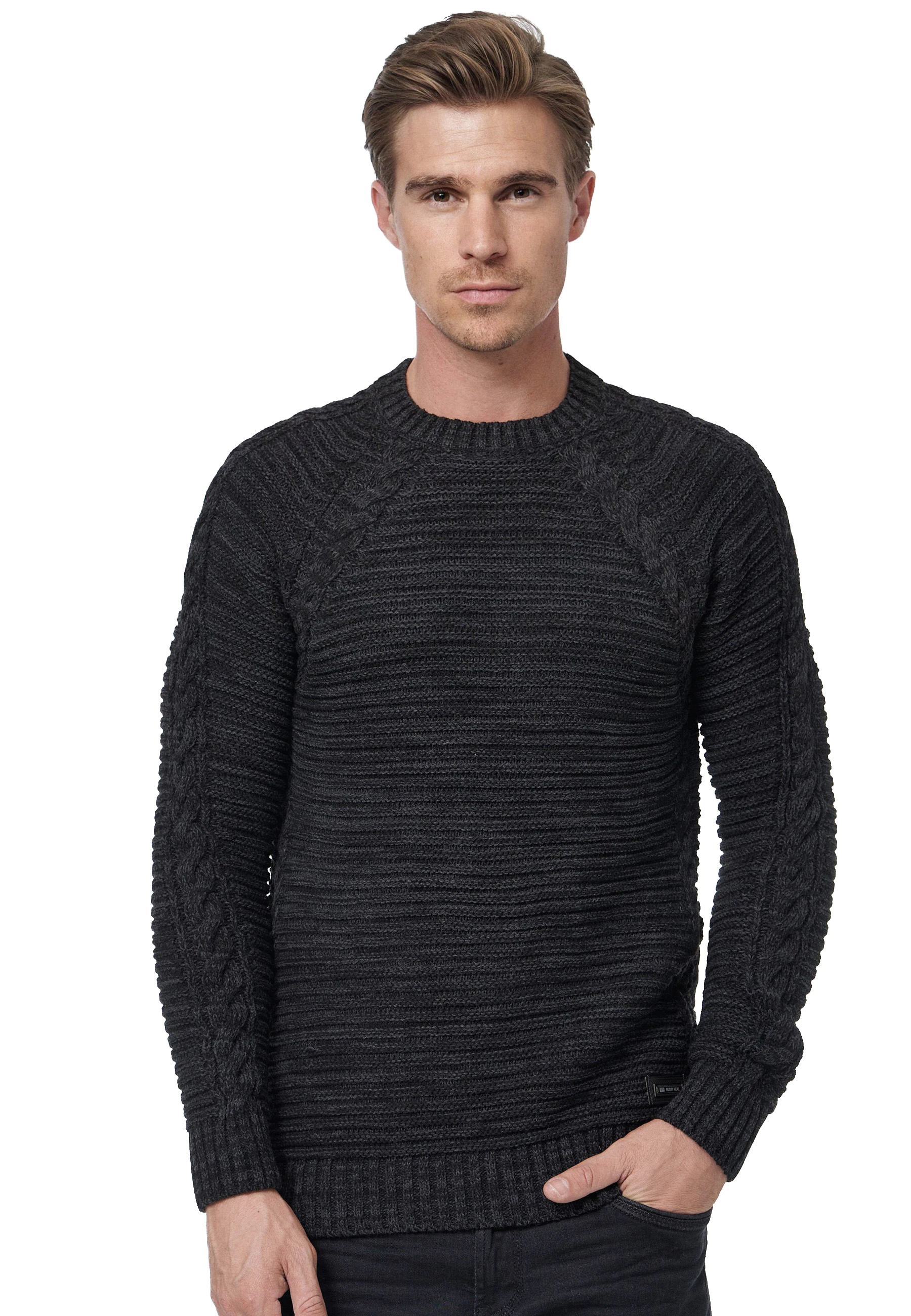 Rusty Neal Strickpullover, in meliertem Design günstig online kaufen