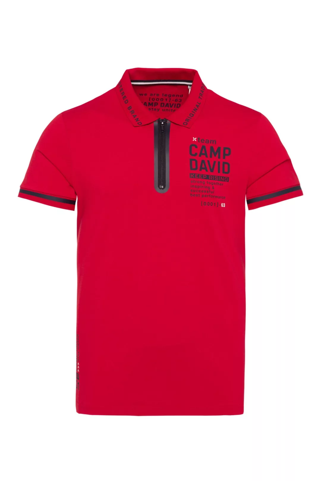 CAMP DAVID Poloshirt, mit Baumwolle günstig online kaufen