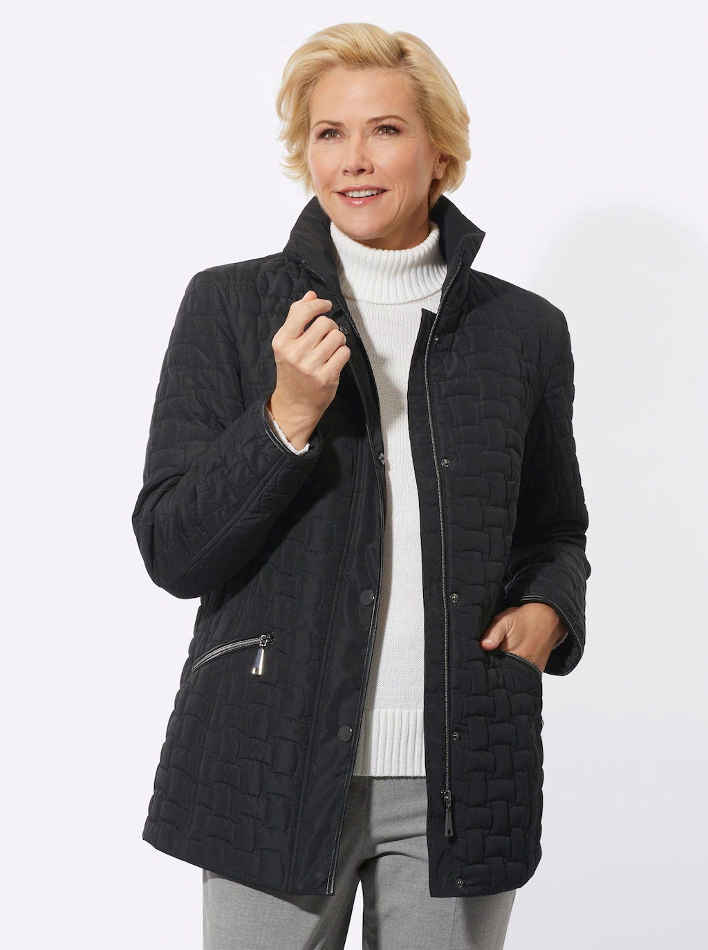 Classic Steppjacke, ohne Kapuze günstig online kaufen