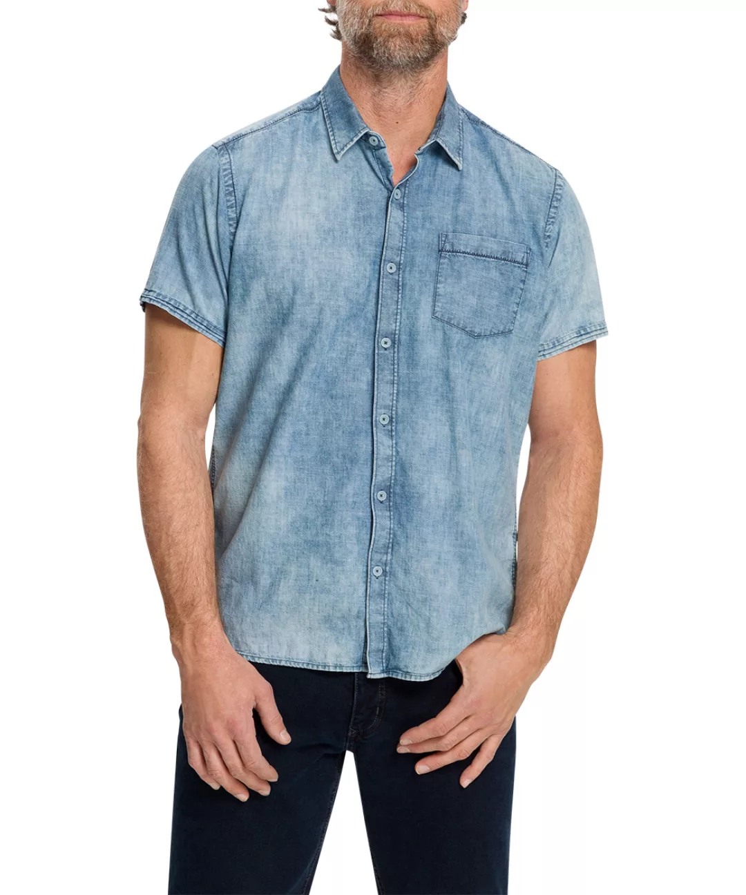 Pioneer Hemd Kent indigo washed günstig online kaufen