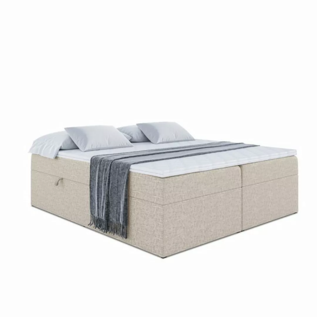 ALTDECOR Boxspringbett MARCE-BW (Multipocket-Matratze H4. H3 Matratze Bonel günstig online kaufen