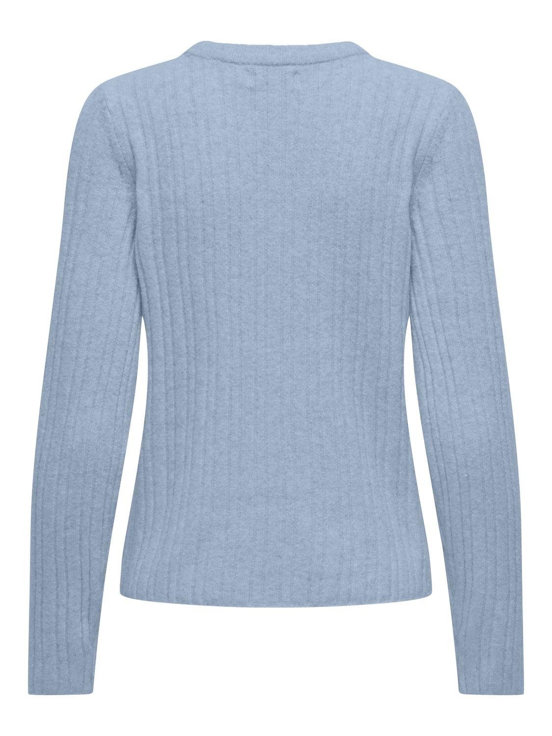 ONLY Rundhalspullover ONLJEANETT LIFE L/S RIB günstig online kaufen