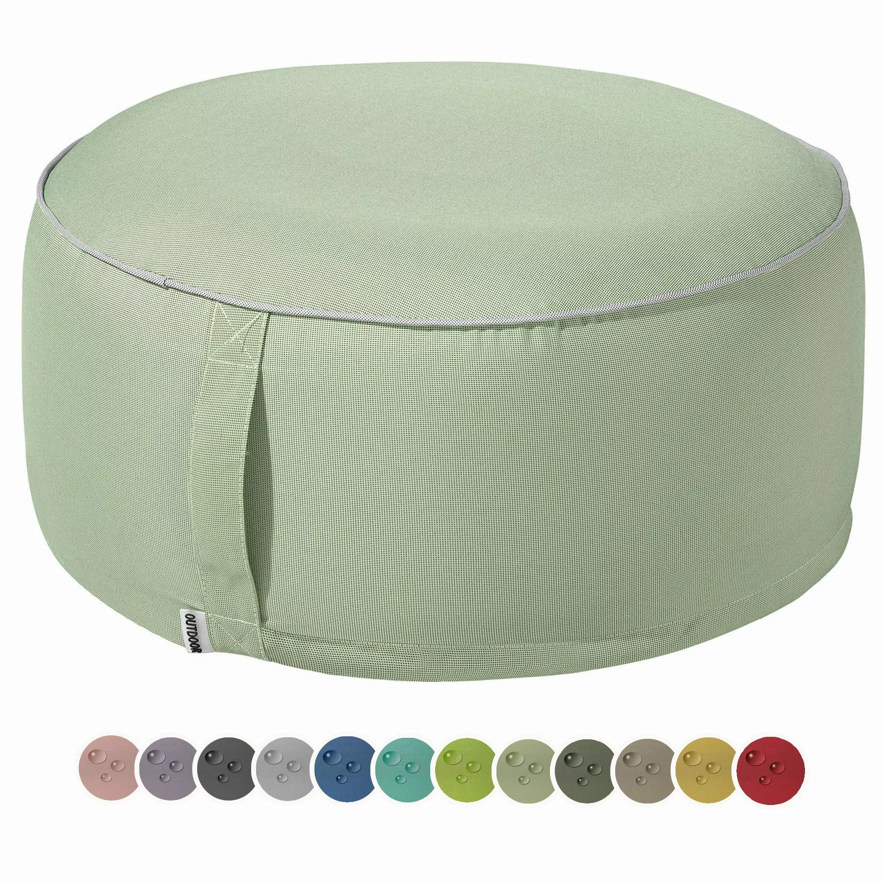 heimtexland Sitzkissen Outdoor Pouf Bodenkissen Garten günstig online kaufen
