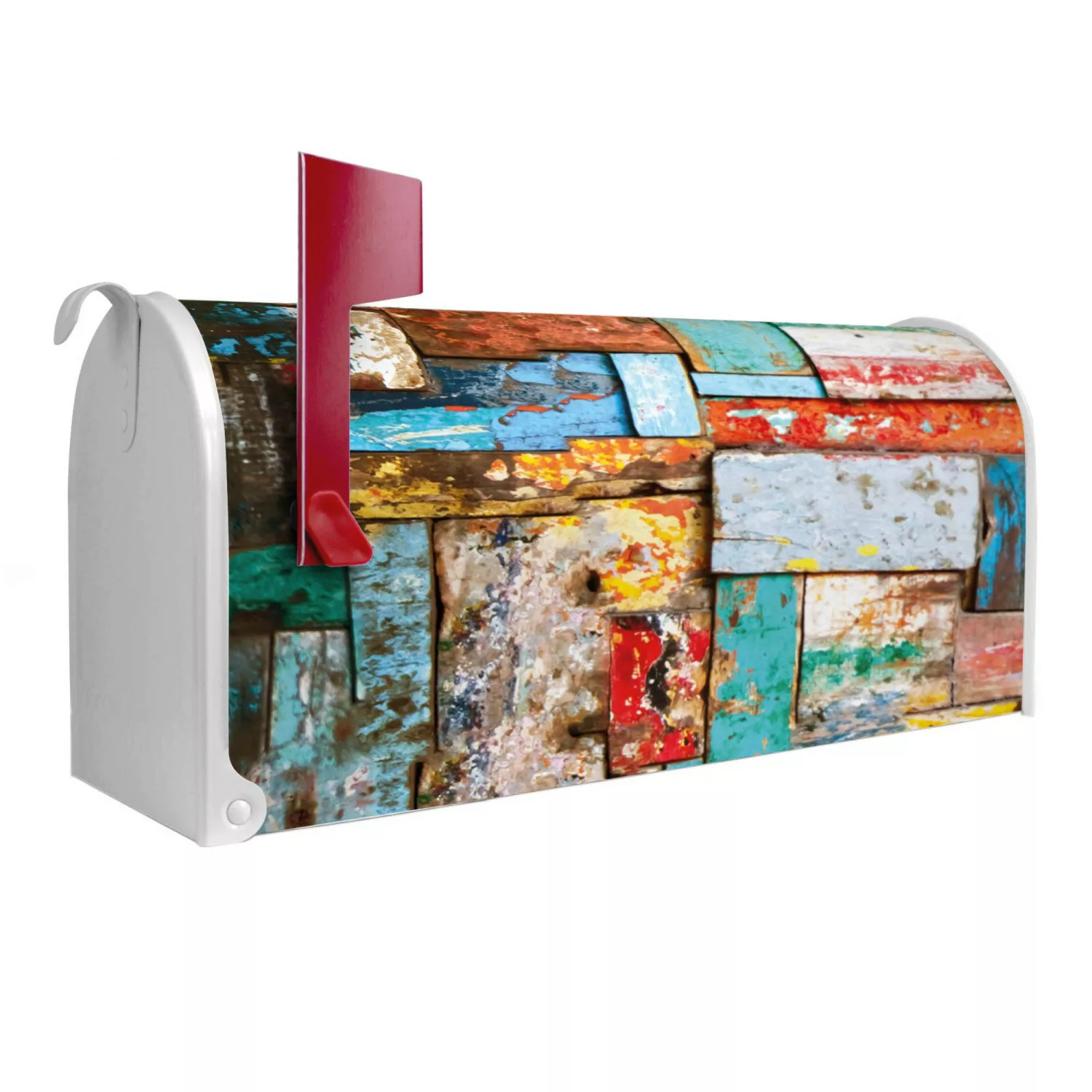 Banjado Amerikanischer Briefkasten Weiß 48x22x16cm US Mailbox Letterbox Pos günstig online kaufen