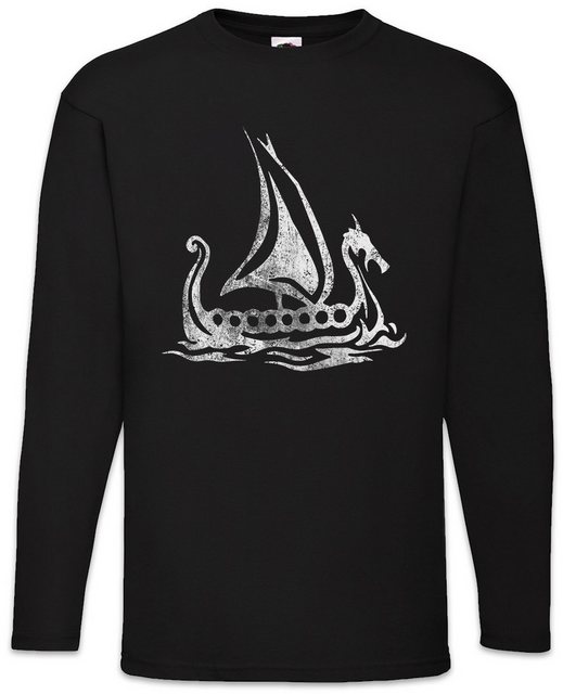 Urban Backwoods Langarmshirt Viking Ship IV Langarm T-Shirt Drachenboot Run günstig online kaufen