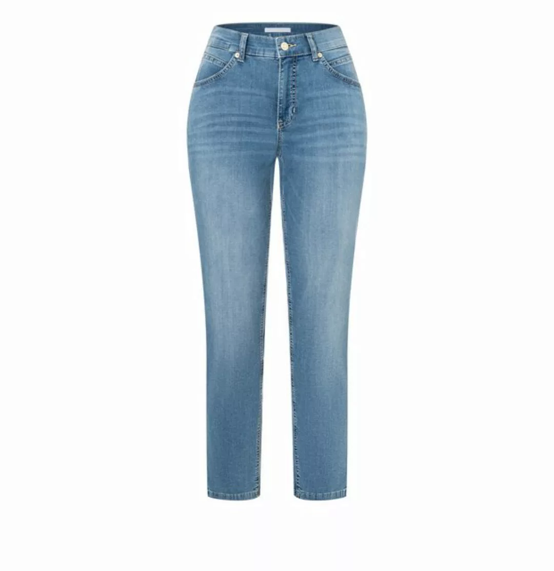 MAC Regular-fit-Jeans MELANIE 7/8, aqua blue authentic wash günstig online kaufen