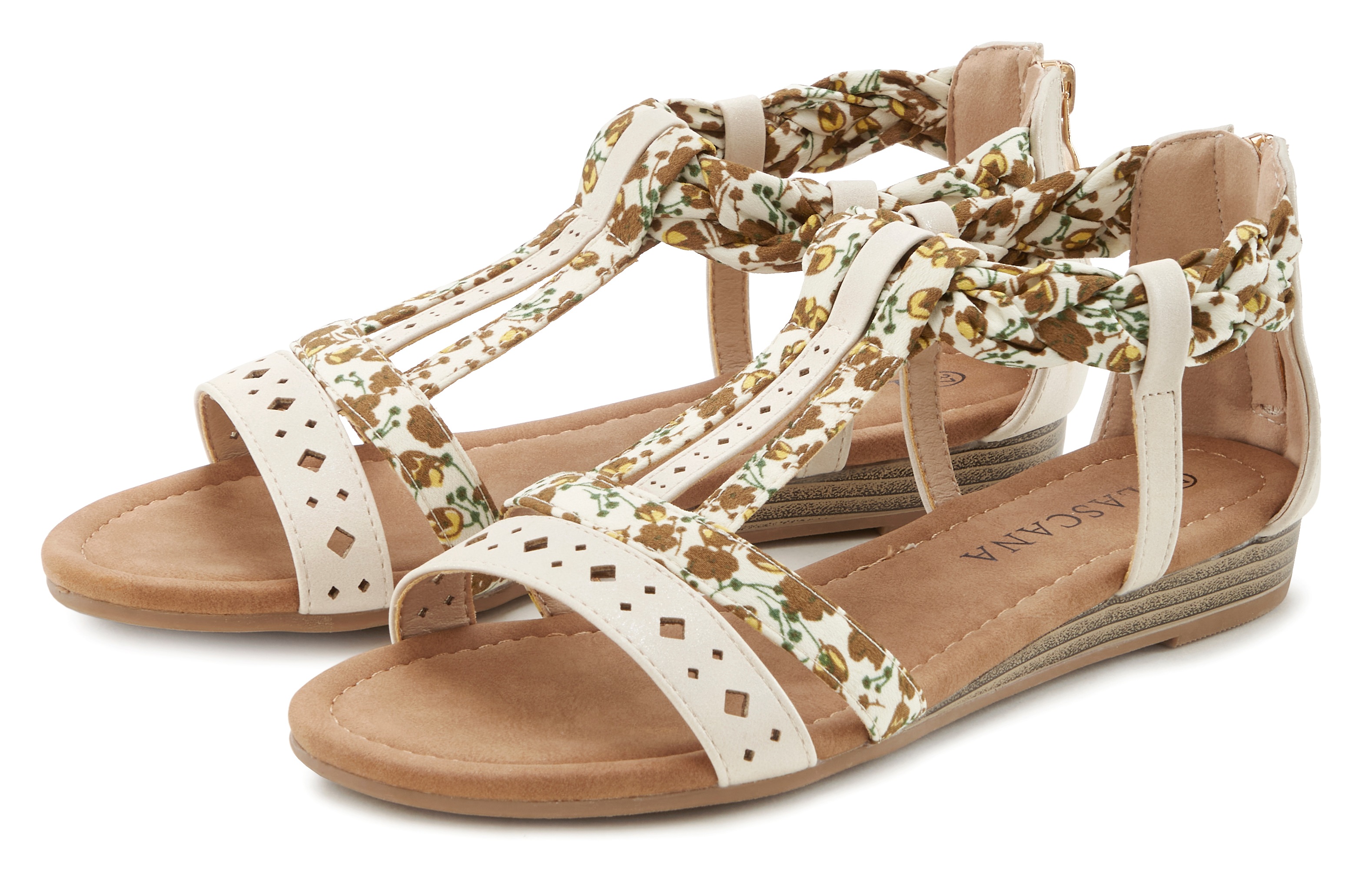 LASCANA Sandale "Sommerschuh", Sandalette, Sommerschuh mit Riemchen im Fest günstig online kaufen