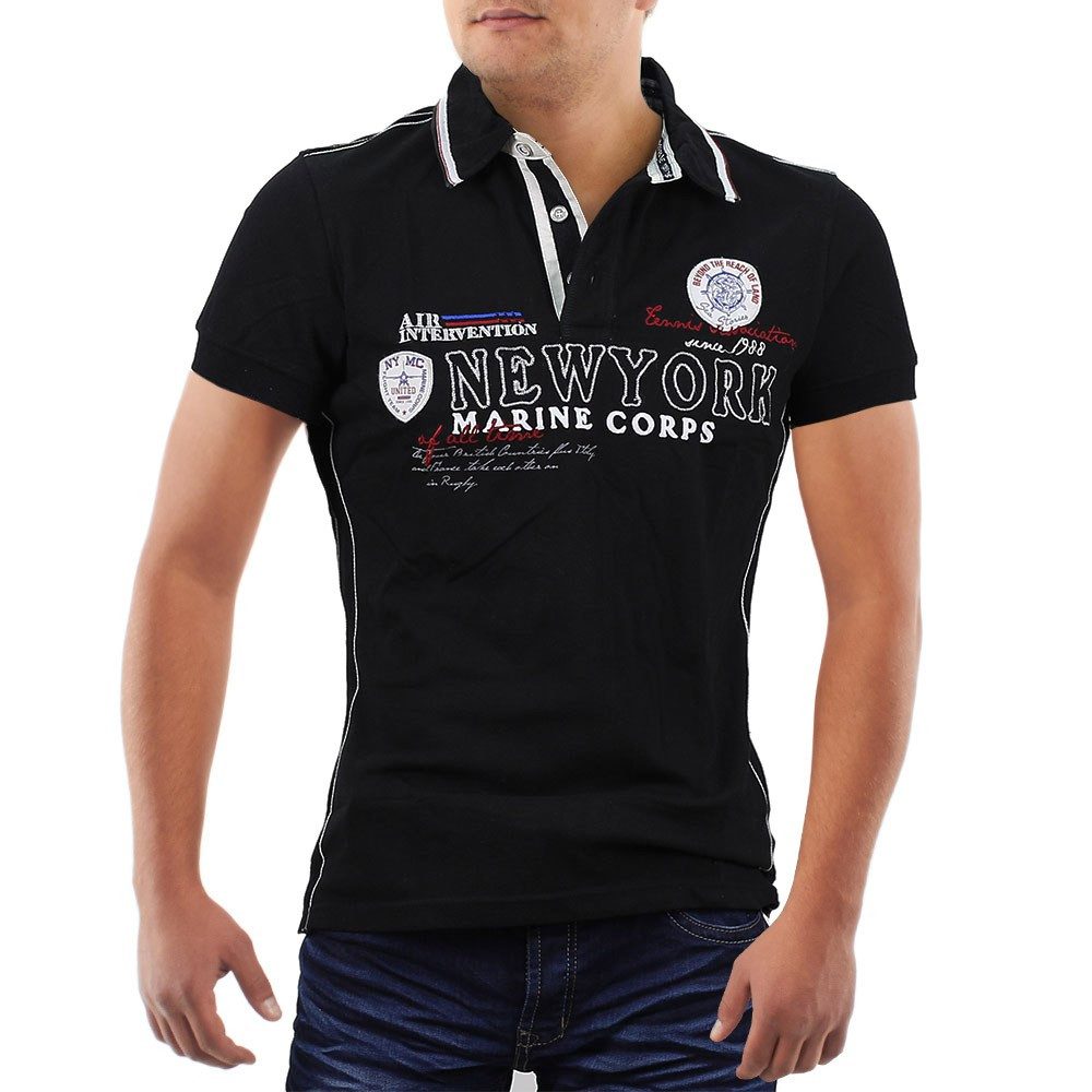 Egomaxx Poloshirt Poloshirt Luxury Sommer Strand günstig online kaufen