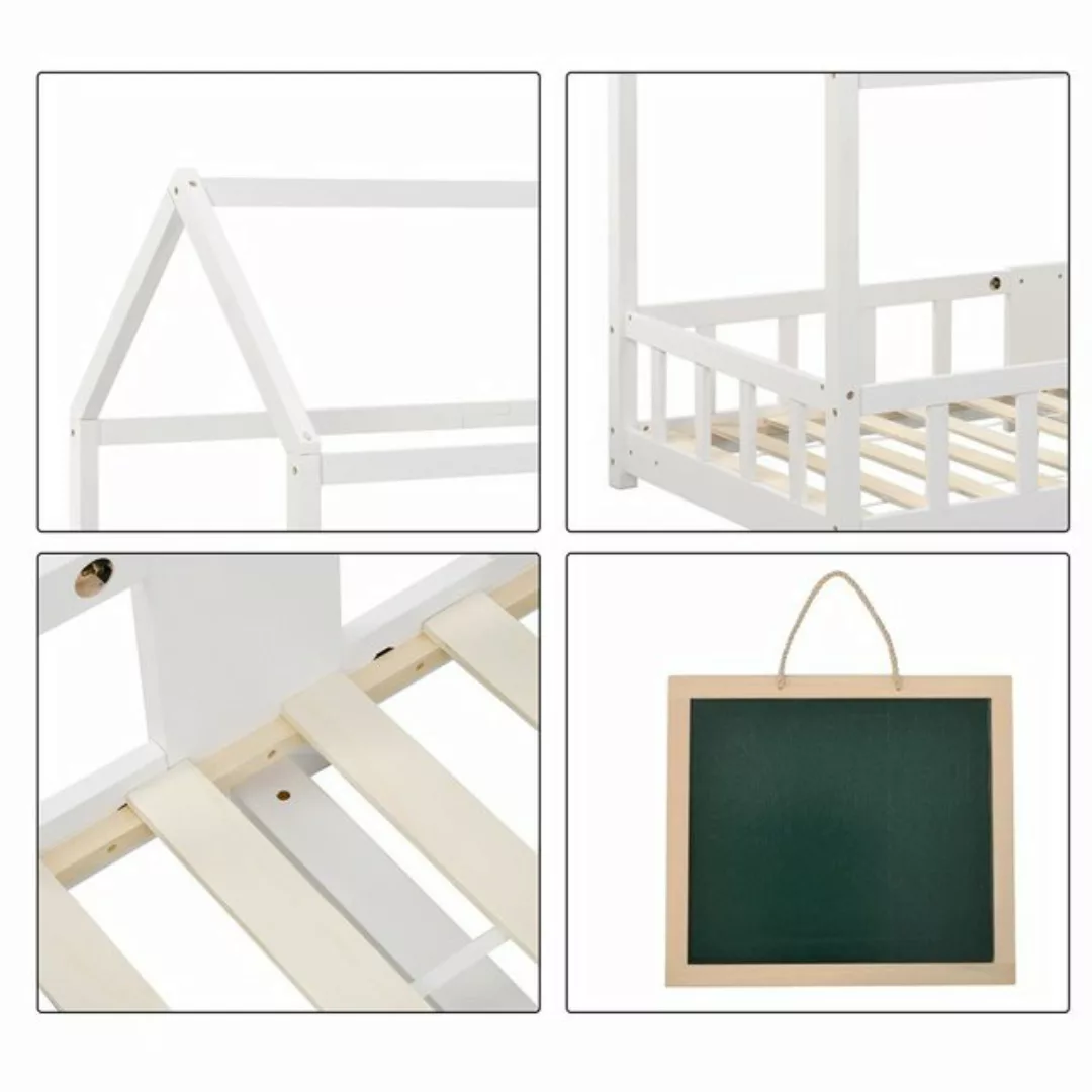 XDeer Kinderbett Kinderbett 90 x 200 cm Holzbett für das Kinderzimmer, inkl günstig online kaufen
