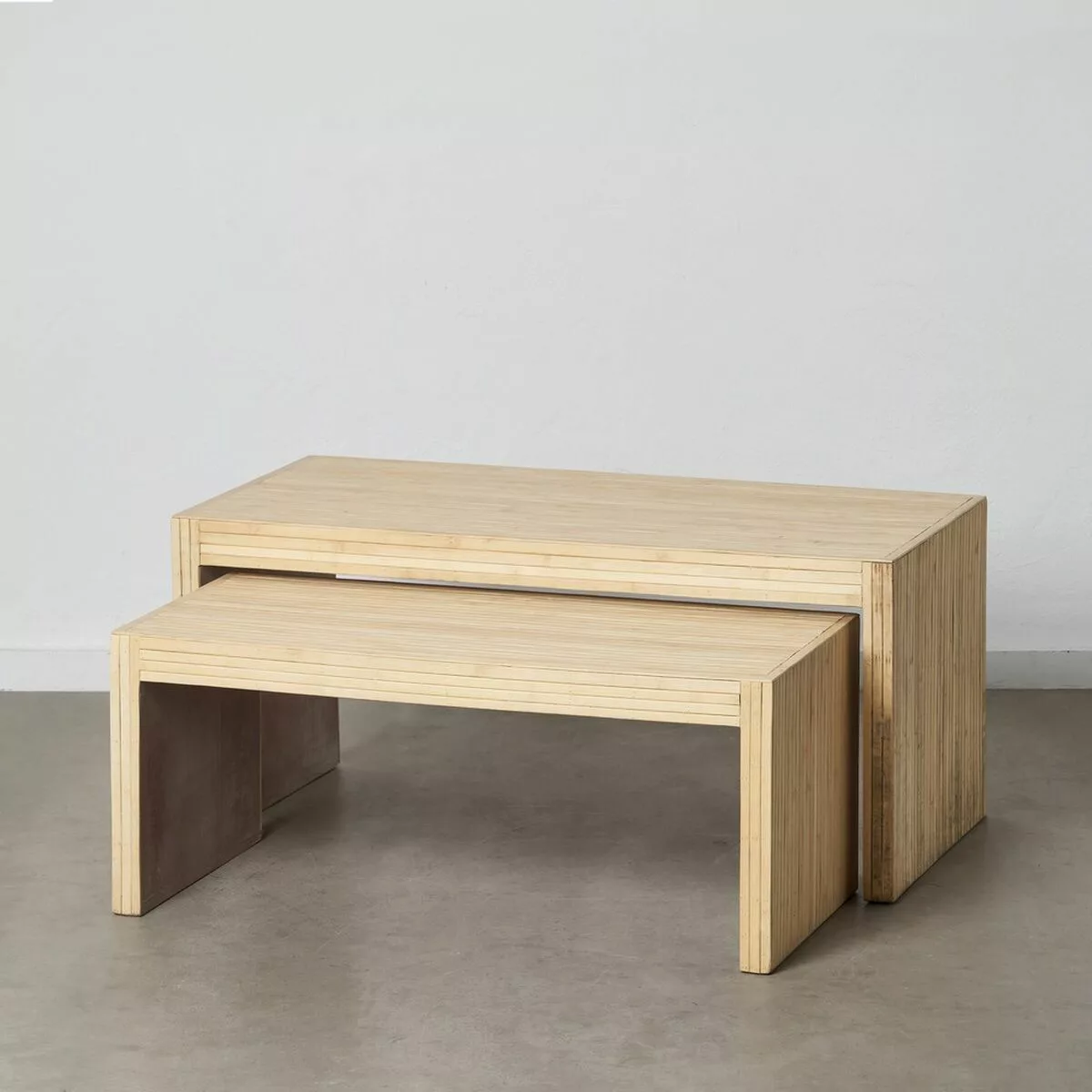 Couchtisch 110 X 55 X 50 Cm Holz 2 Stück günstig online kaufen