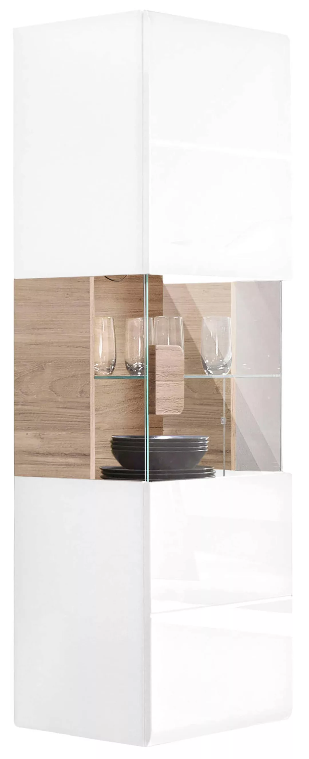 INOSIGN Hängevitrine »Toledo,Höhe 159 cm trendige Glasvitrine mit dekorativ günstig online kaufen