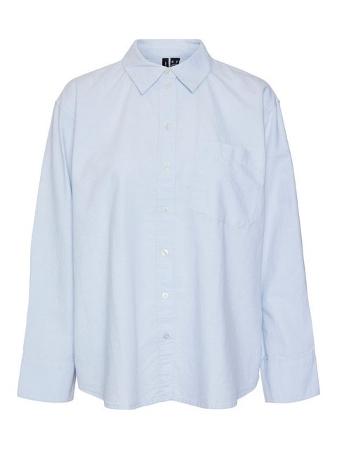 Vero Moda Blusenshirt Bluse locker geschnitten Hemdkragen Streifenmuster 78 günstig online kaufen