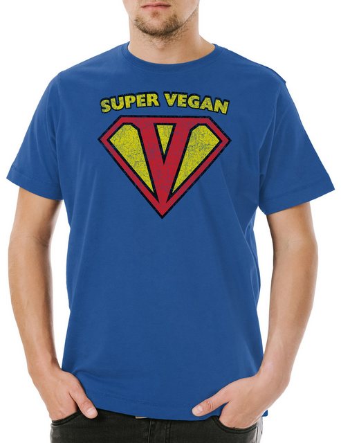 Urban Backwoods Print-Shirt Super Vegan Herren T-Shirt Vegan Vegetables Veg günstig online kaufen