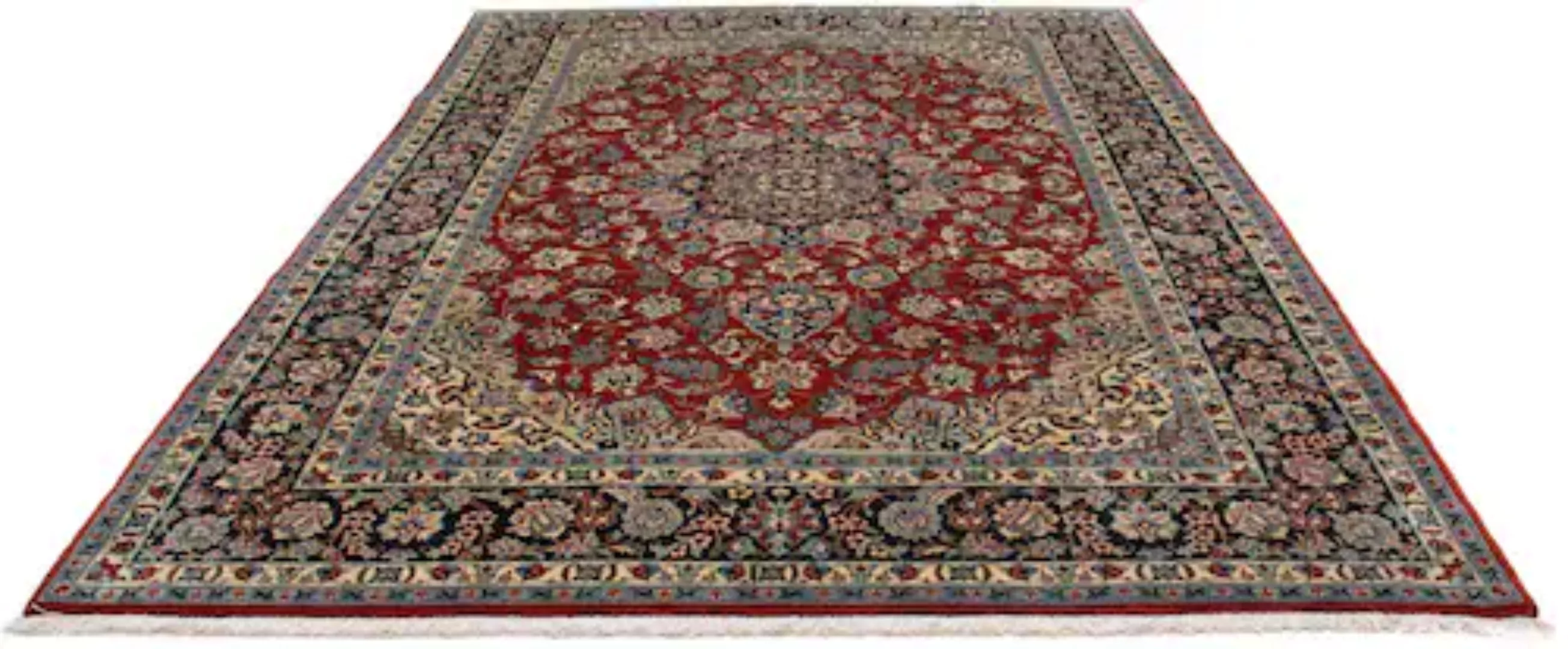 morgenland Wollteppich »Najafabad Medaillon Rosso 305 x 208 cm«, rechteckig günstig online kaufen