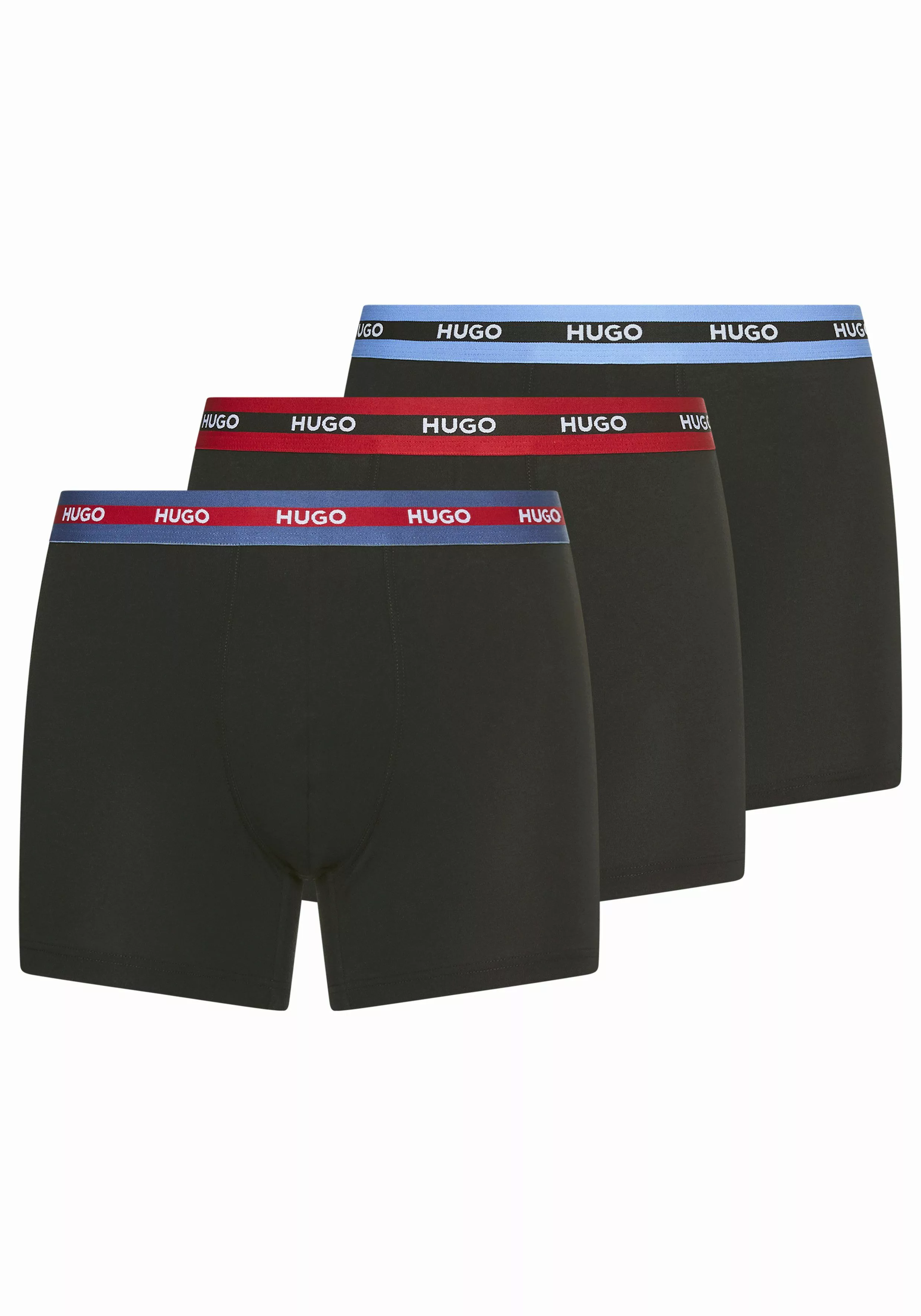 HUGO Trunk BOXERBR TRIPL PLANET kontrastfarbener günstig online kaufen