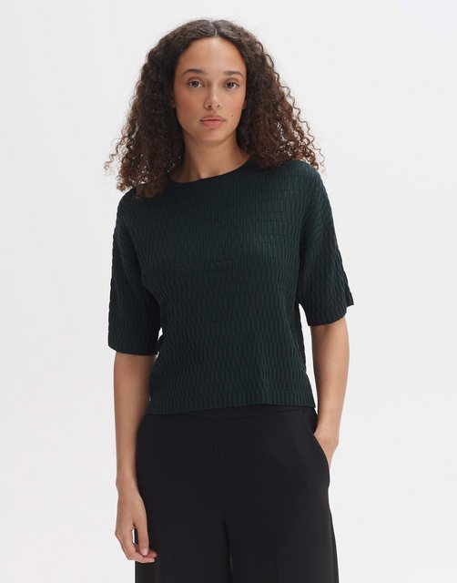 OPUS Strickpullover Pinu structure weite Passform Feinstrick günstig online kaufen