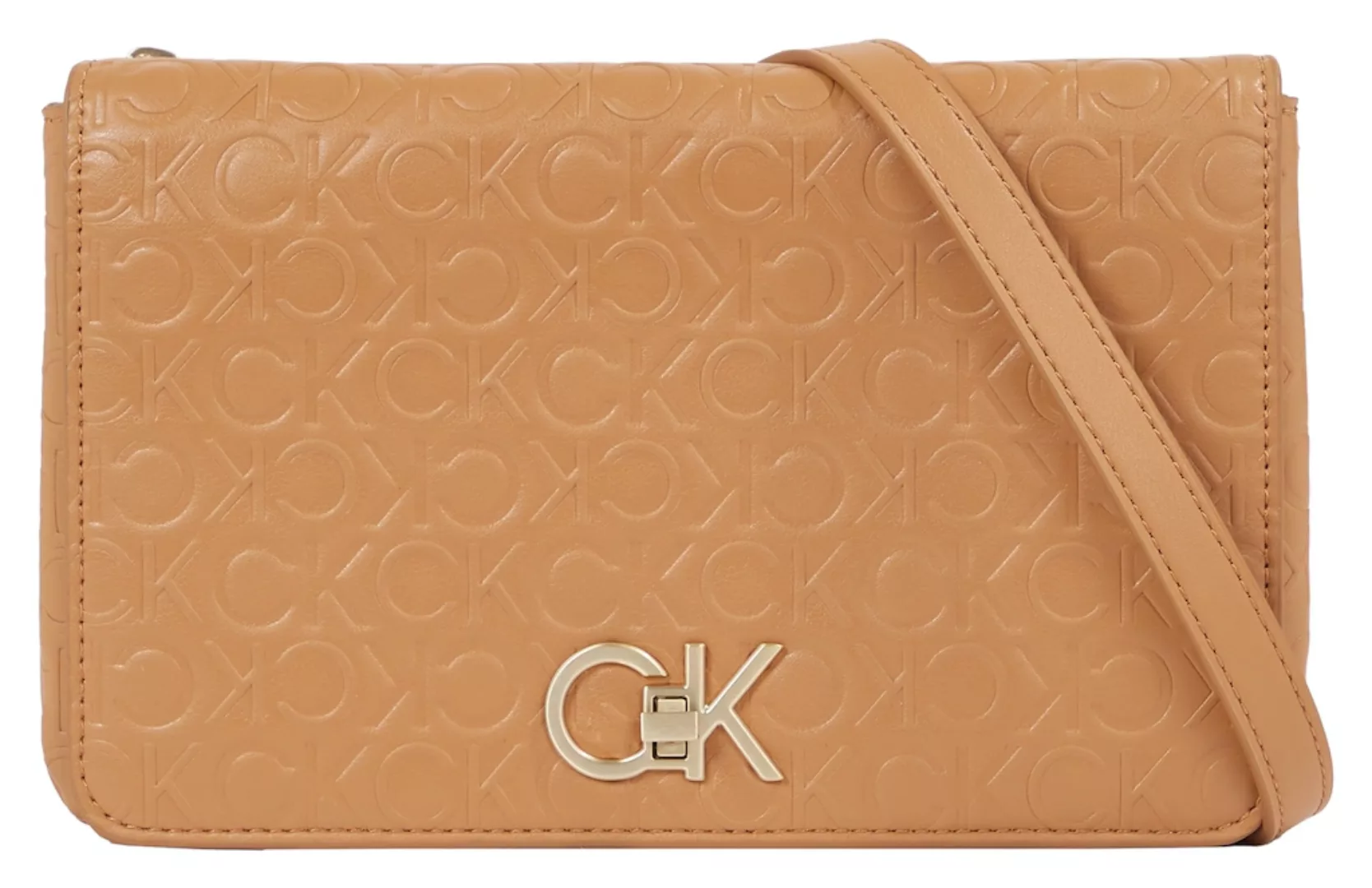 Calvin Klein Umhängetasche "RE-LOCK DOUBLE GUSETT XBODY-EMB" günstig online kaufen