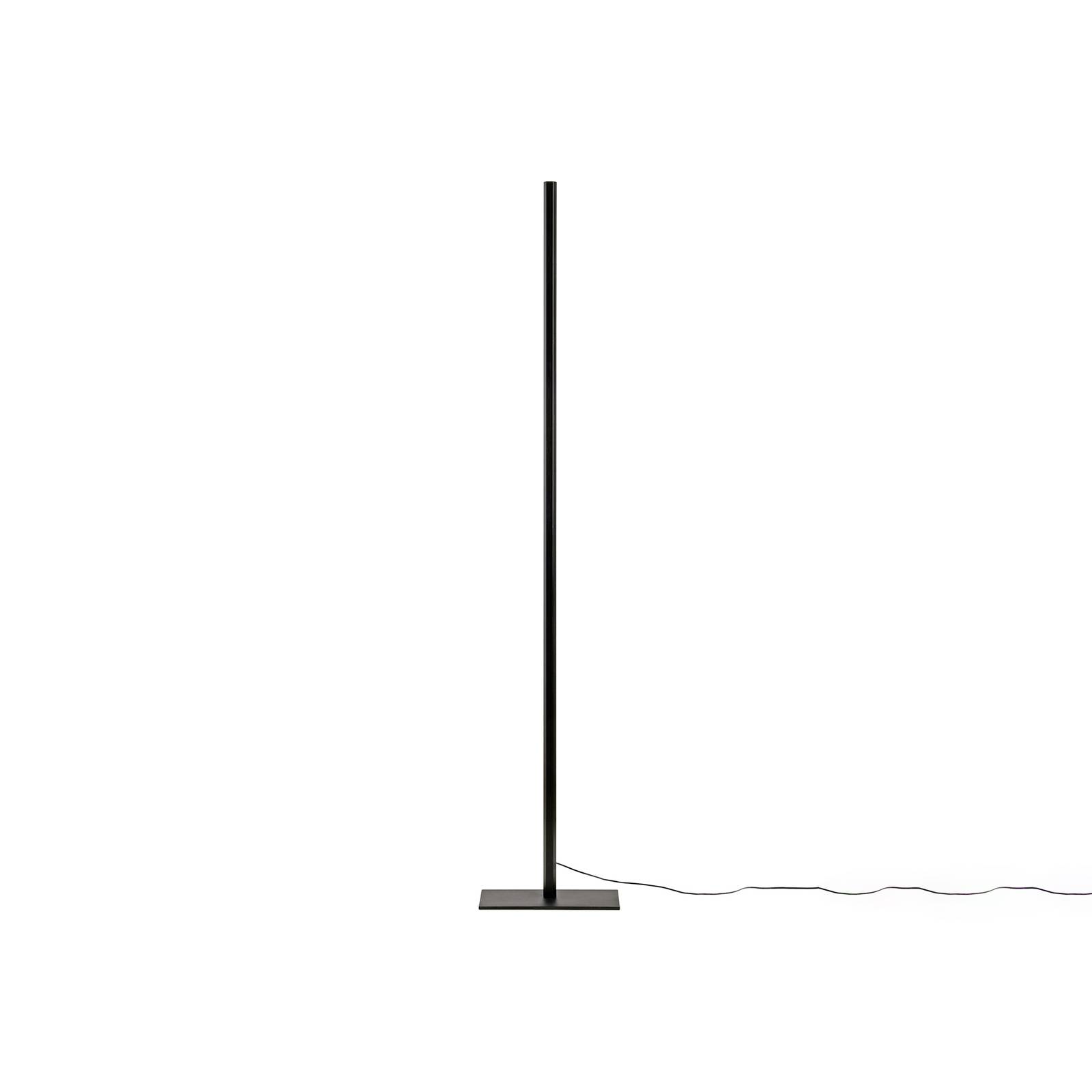 LED-Stehleuchte Lineal, Höhe 180 cm, schwarz günstig online kaufen
