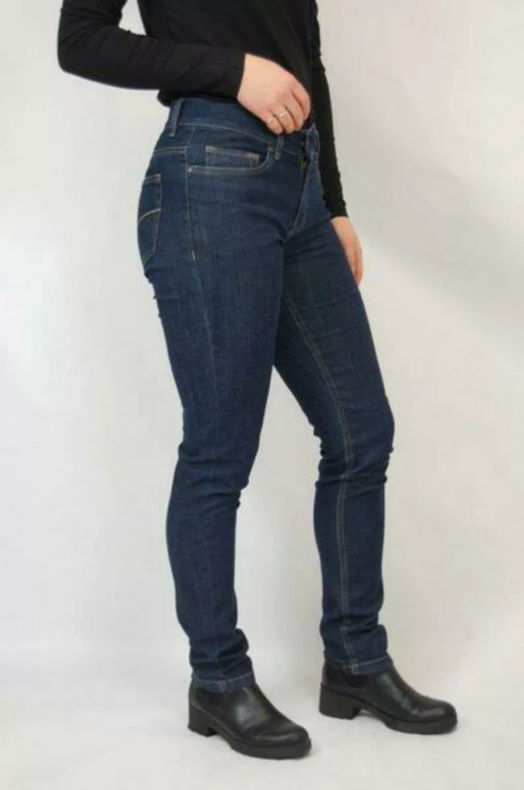 Schmale Jeans „Dark-alina" günstig online kaufen