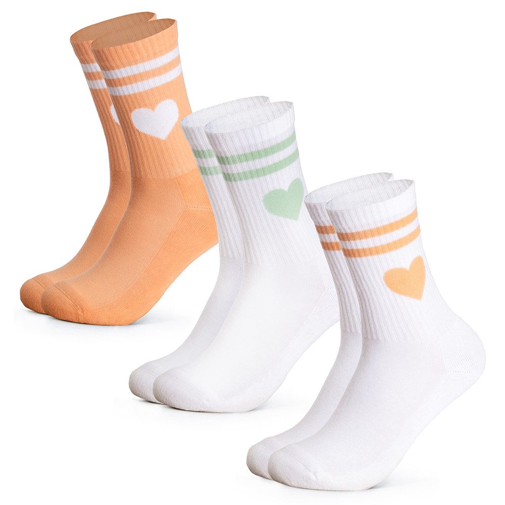 OCCULTO Tennissocken Occulto Damen Herz Tennis günstig online kaufen