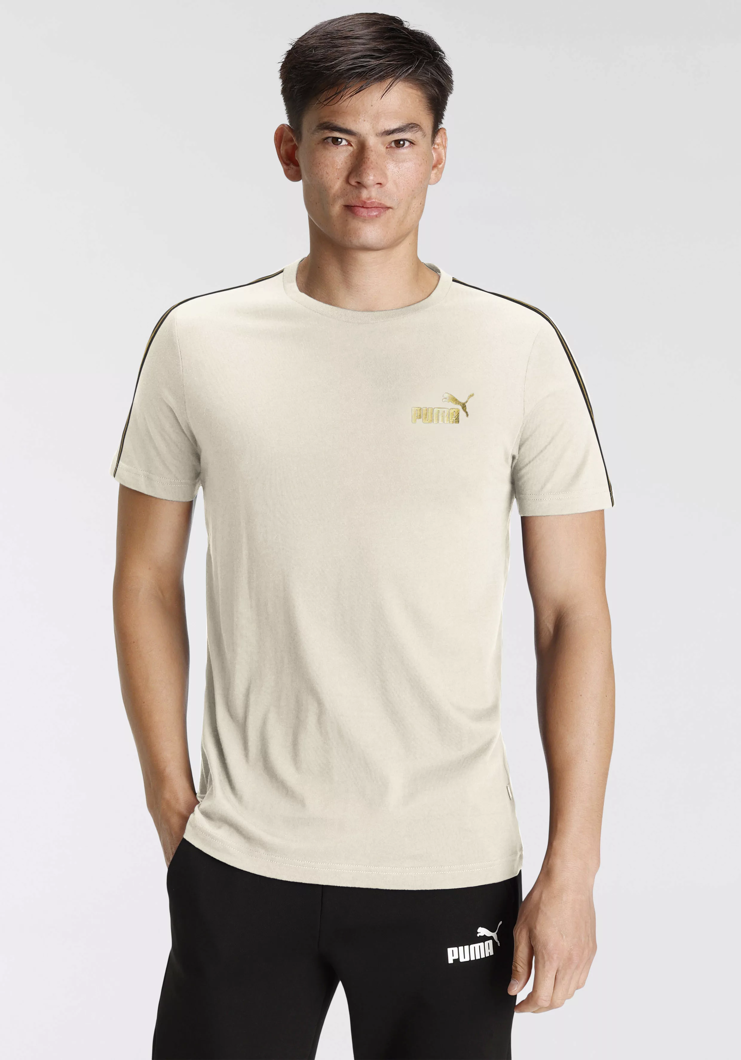 PUMA T-Shirt "ESS TAPE MINIMAL GOLD TEE" günstig online kaufen