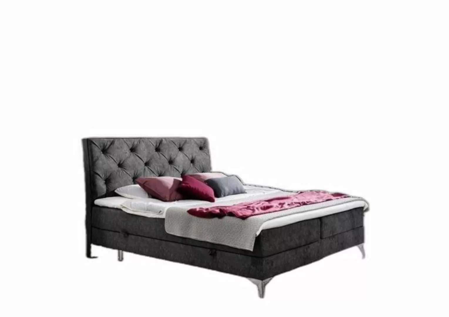 Xlmoebel Bett Bett Stoff Gepolstert Doppel Kreation Barocke Moderne Art (1- günstig online kaufen