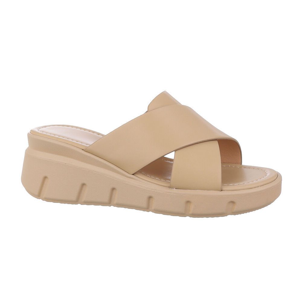 Ital-Design Damen Mules Freizeit Plateausandaletten (86594110) günstig online kaufen