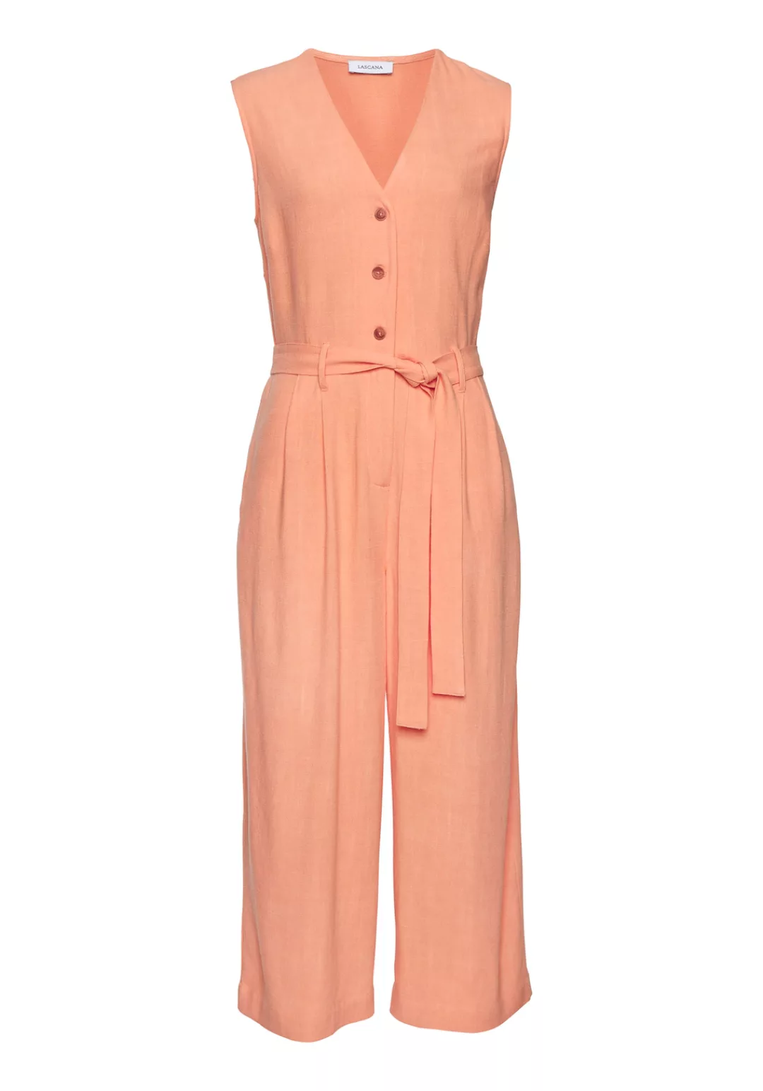 LASCANA Overall (mit Bindegürtel) und Taschen, sommerlicher Jumpsuit, casua günstig online kaufen