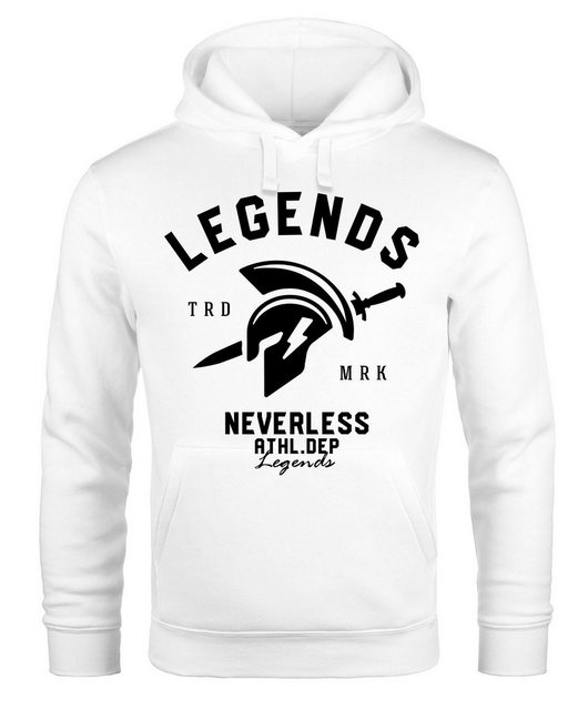 Neverless Hoodie Cooles Kapuzenpullover T-Shirt Legends Sparta Gladiator Gy günstig online kaufen