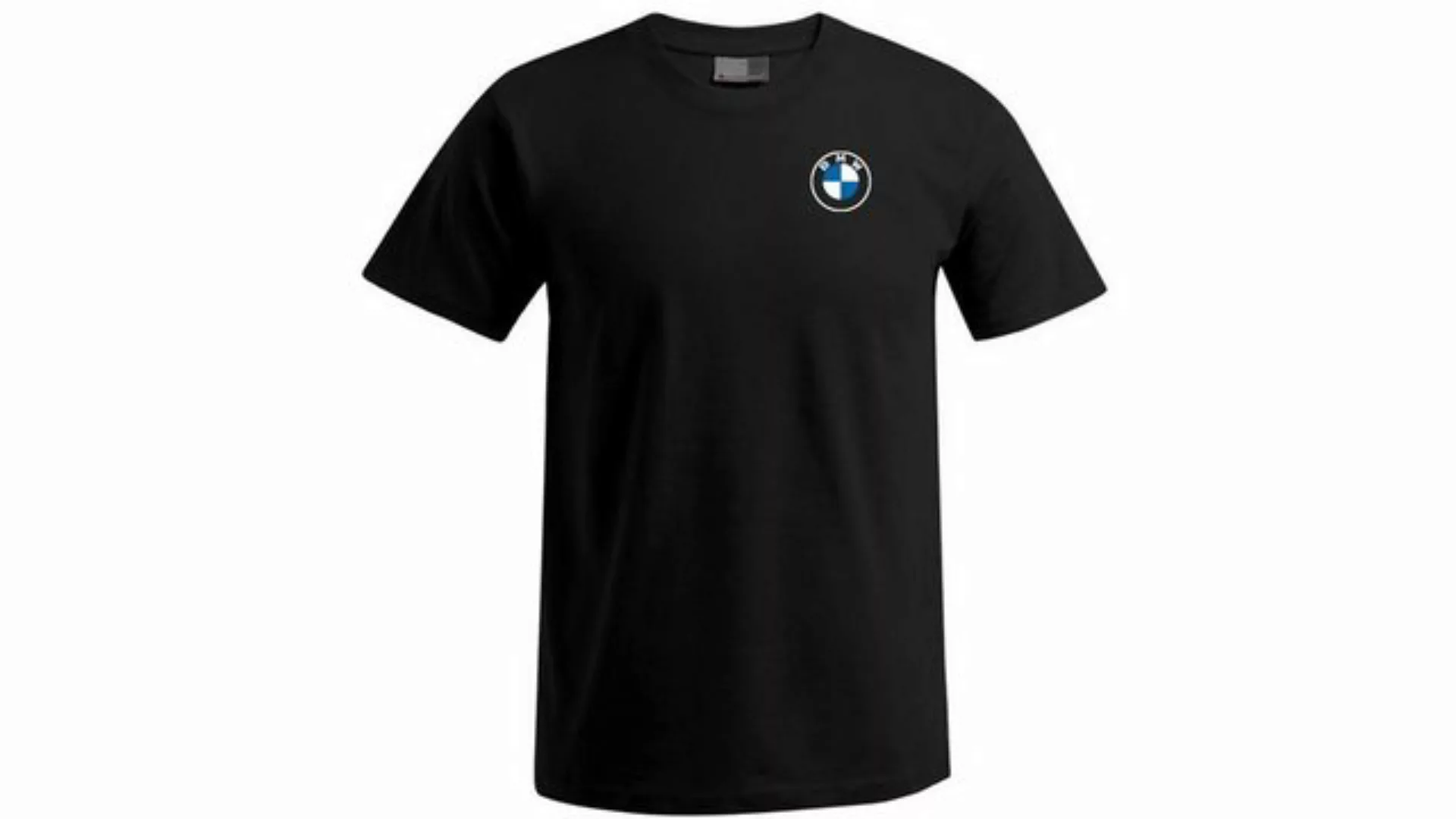 BMW T-Shirt BMW T-Shirt Herren Shirt Schwarz Männer Größe L (1-tlg) günstig online kaufen