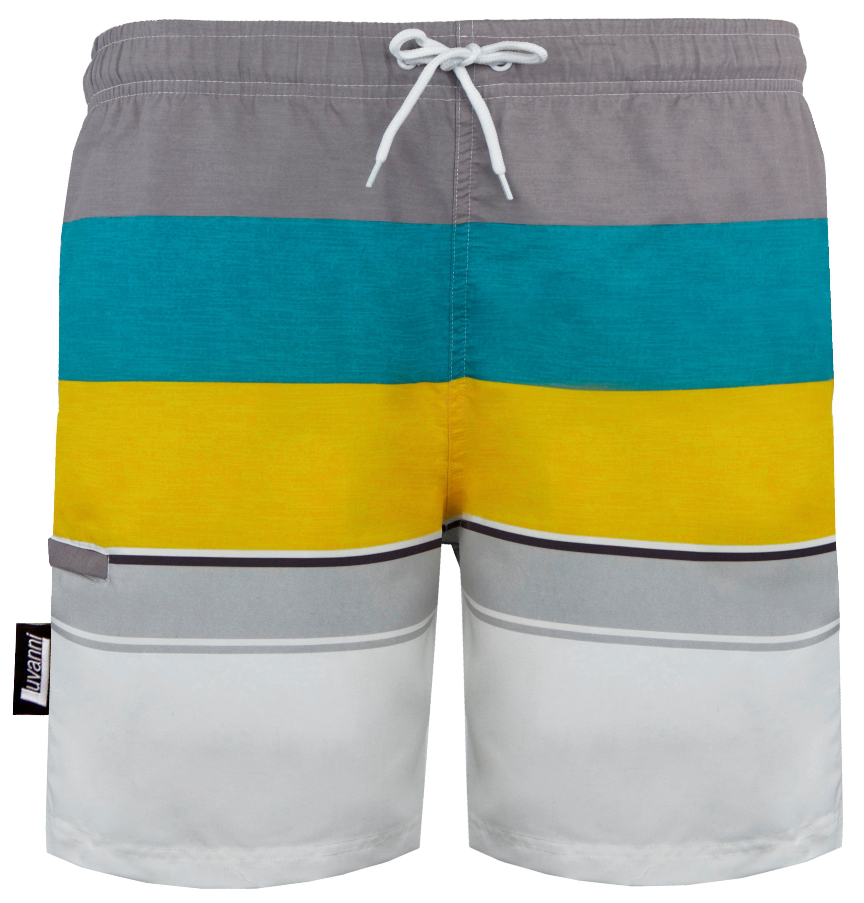 Luvanni Badehose Badehose Herren Schnelltrocknende Beachshorts günstig online kaufen