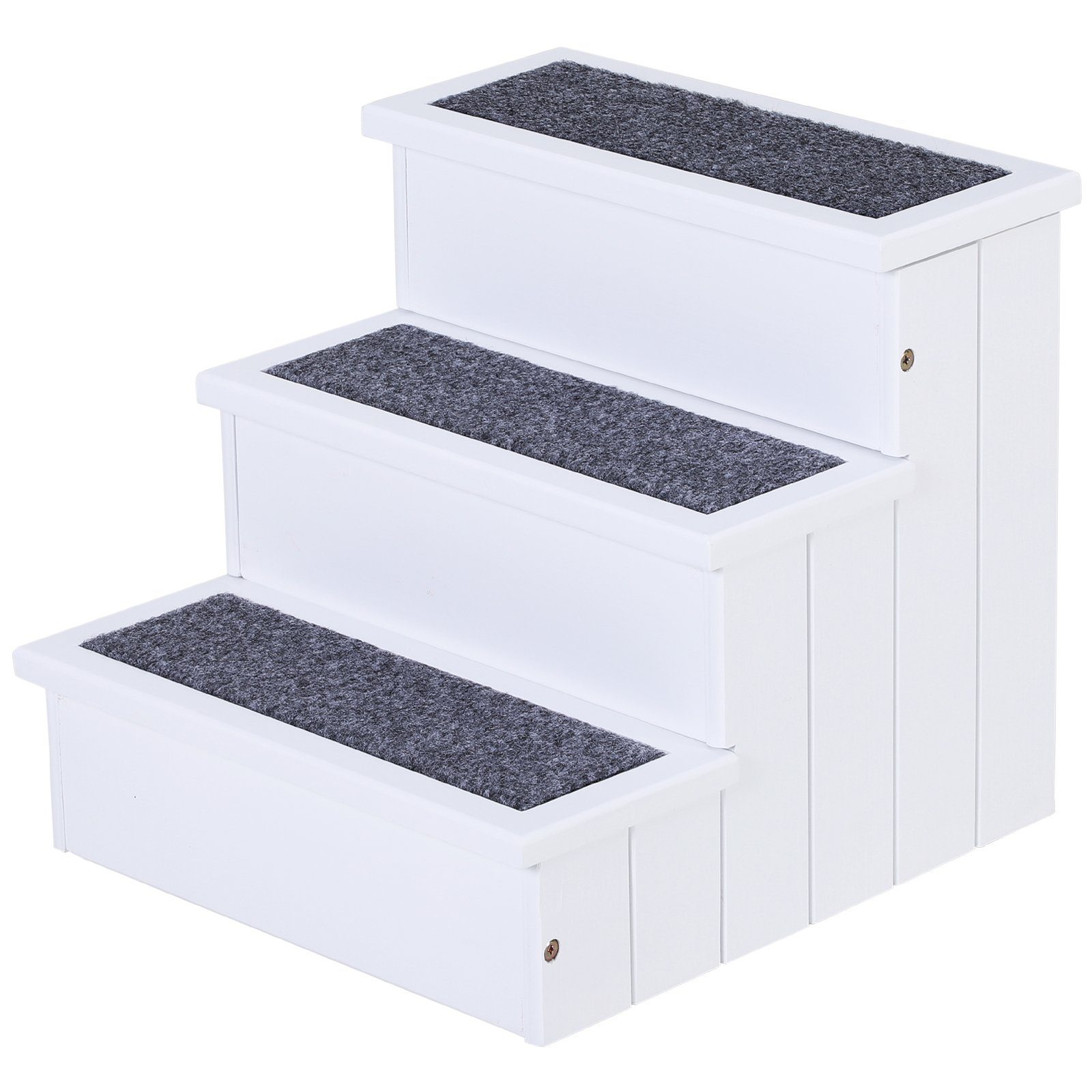 PawHut Haustiertreppe 3 Stufen Tiertreppe Katzentreppe günstig online kaufen