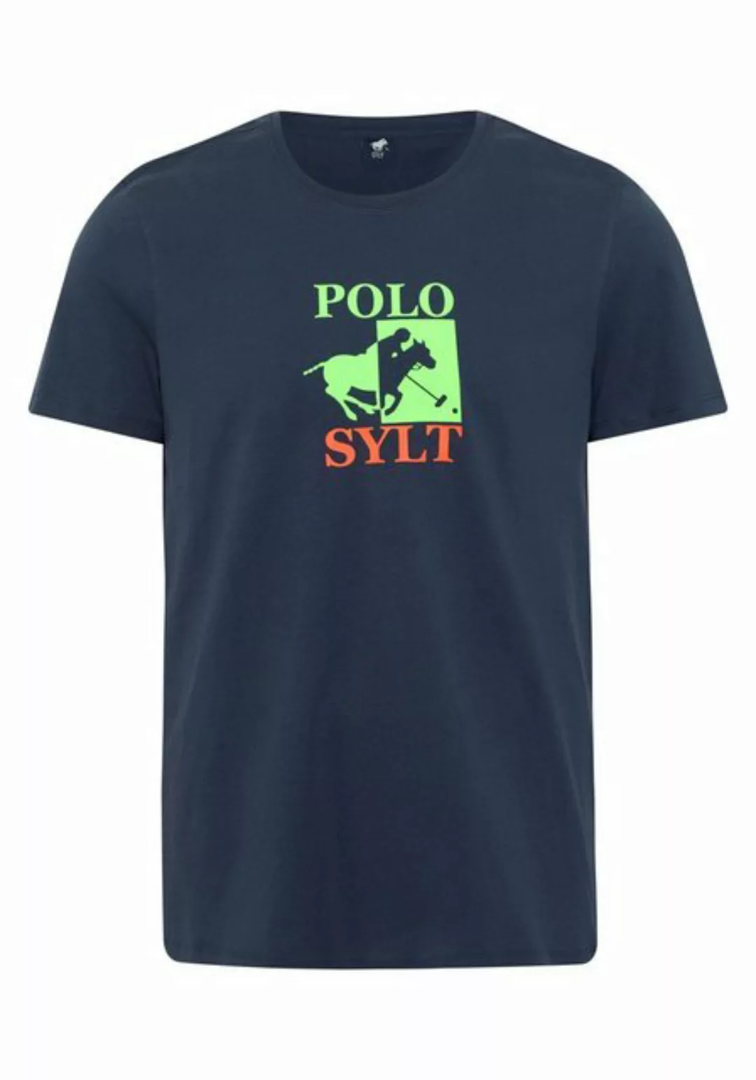 Polo Sylt Print-Shirt mit Logo-Print günstig online kaufen