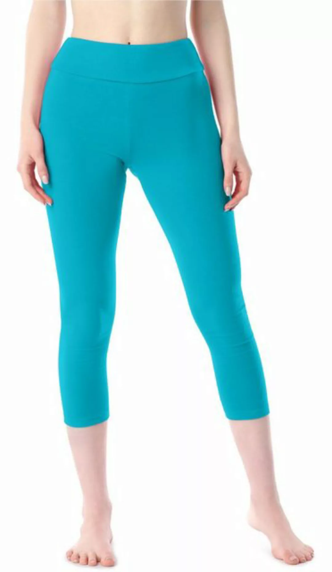 Merry Style Leggings Damen 3/4 Capri Hose MS10-430 (1-tlg) aus Baumwolle günstig online kaufen