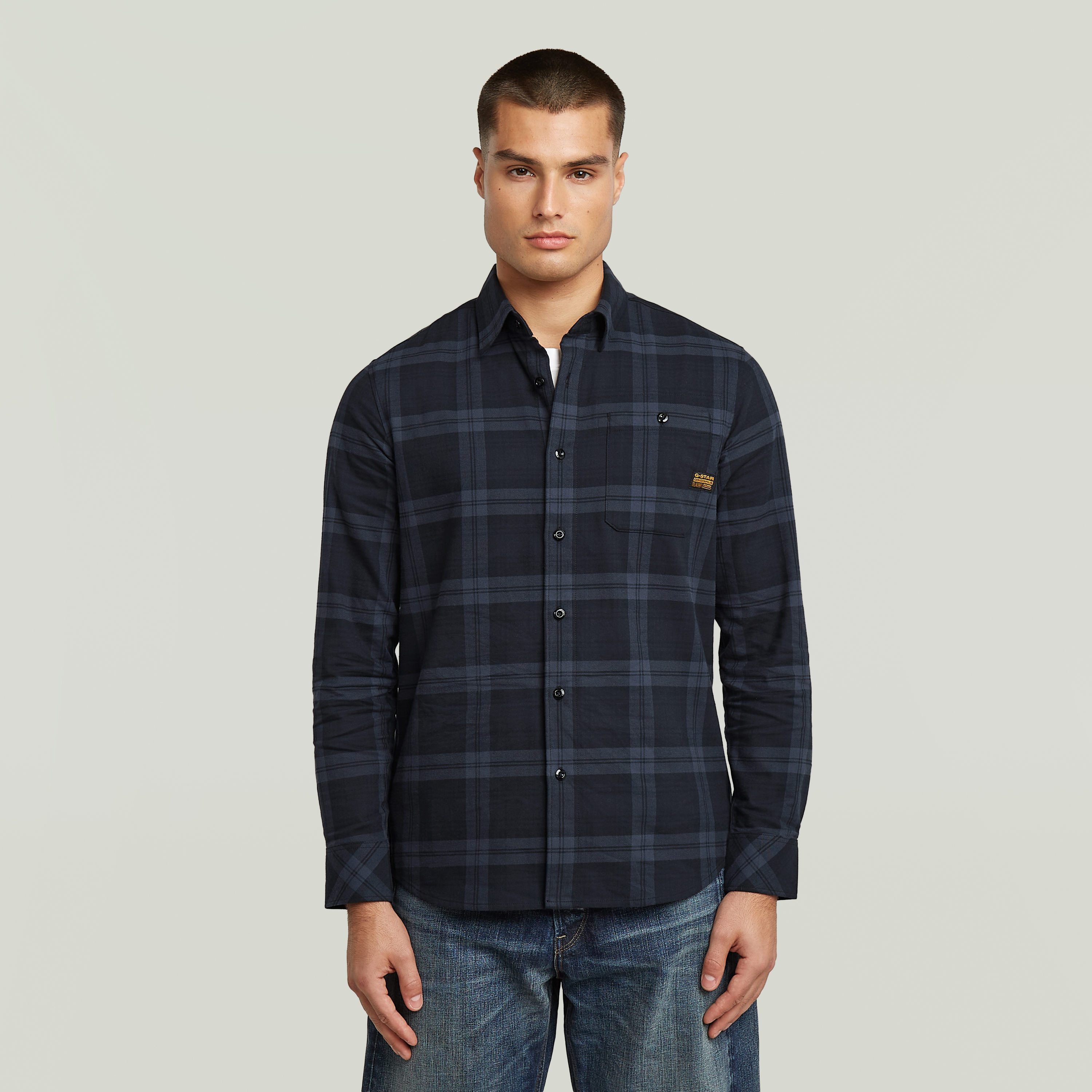 G-STAR Langarmhemd Bristum 2.0 Slim Shirt günstig online kaufen
