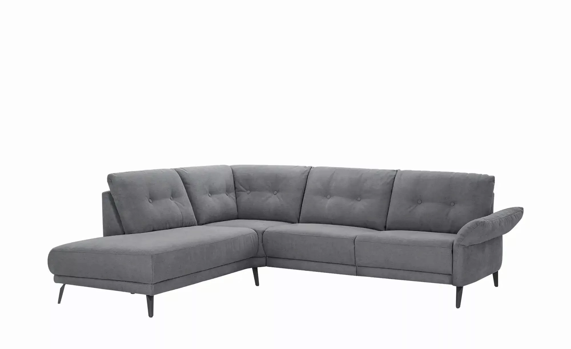 Jette Home Ecksofa   Scope  ¦ grau ¦ Maße (cm): B: 258 H: 88 T: 221.0 Polst günstig online kaufen