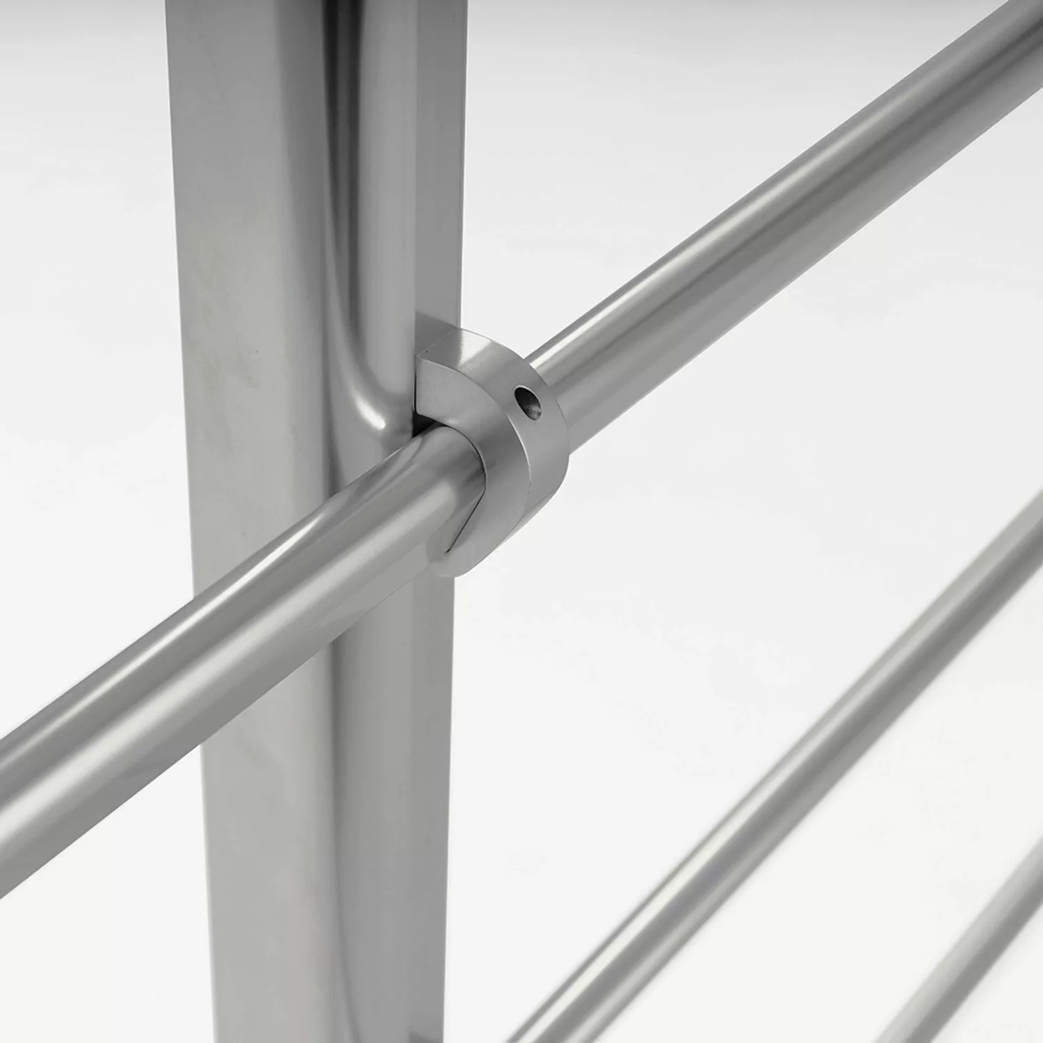 Dolle Geländerset Aluminium Tropfenform für Seitenmontage 150 cm günstig online kaufen