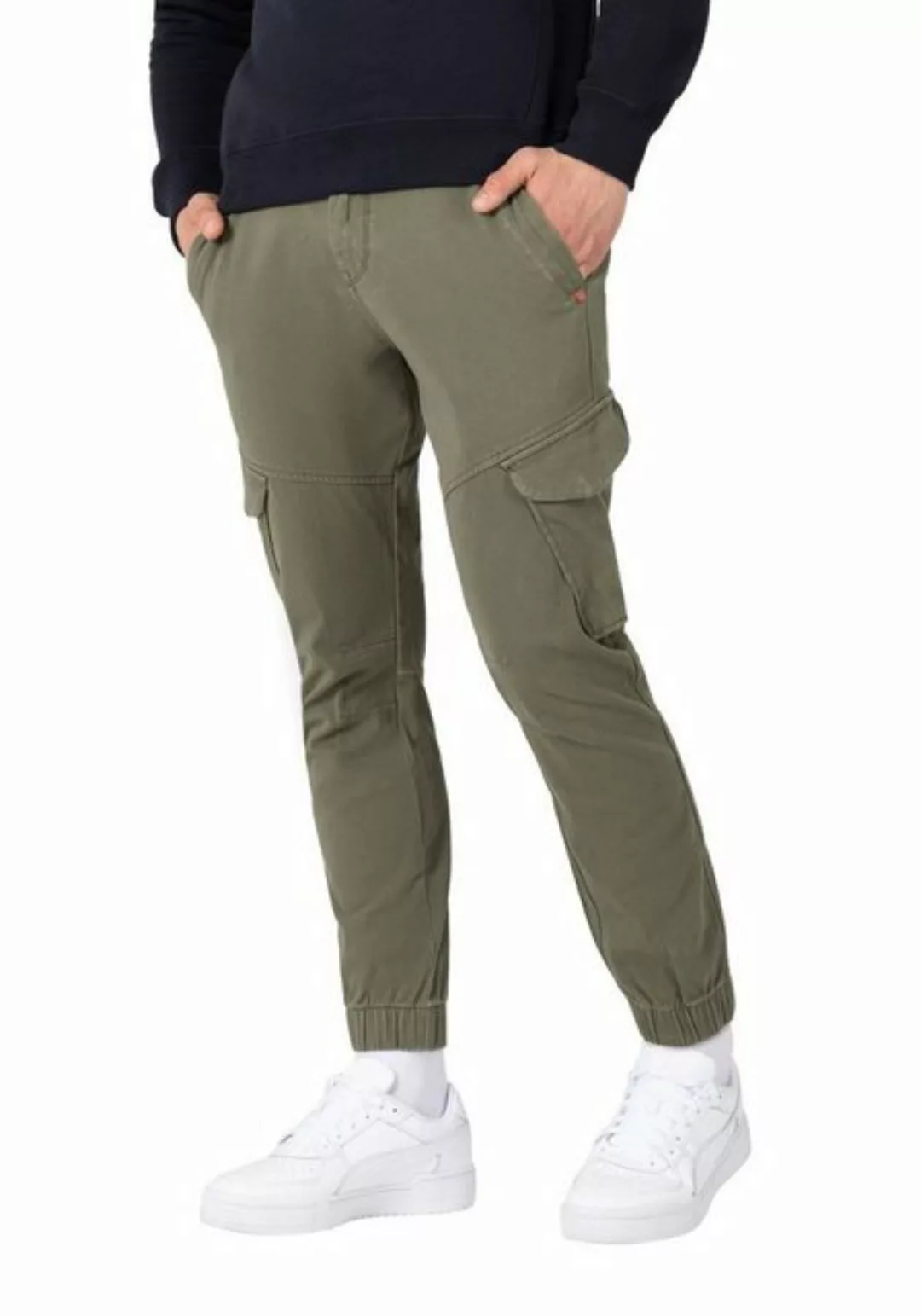 TIMEZONE Herren Cargo Hose REGULAR BROOKLYNTZ - Regular Fit - Grün Schwarz günstig online kaufen