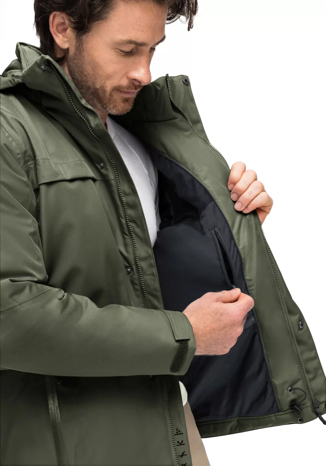 Maier Sports Funktionsjacke "Peyor M", Herren Jacke, warm wattierte Winterj günstig online kaufen