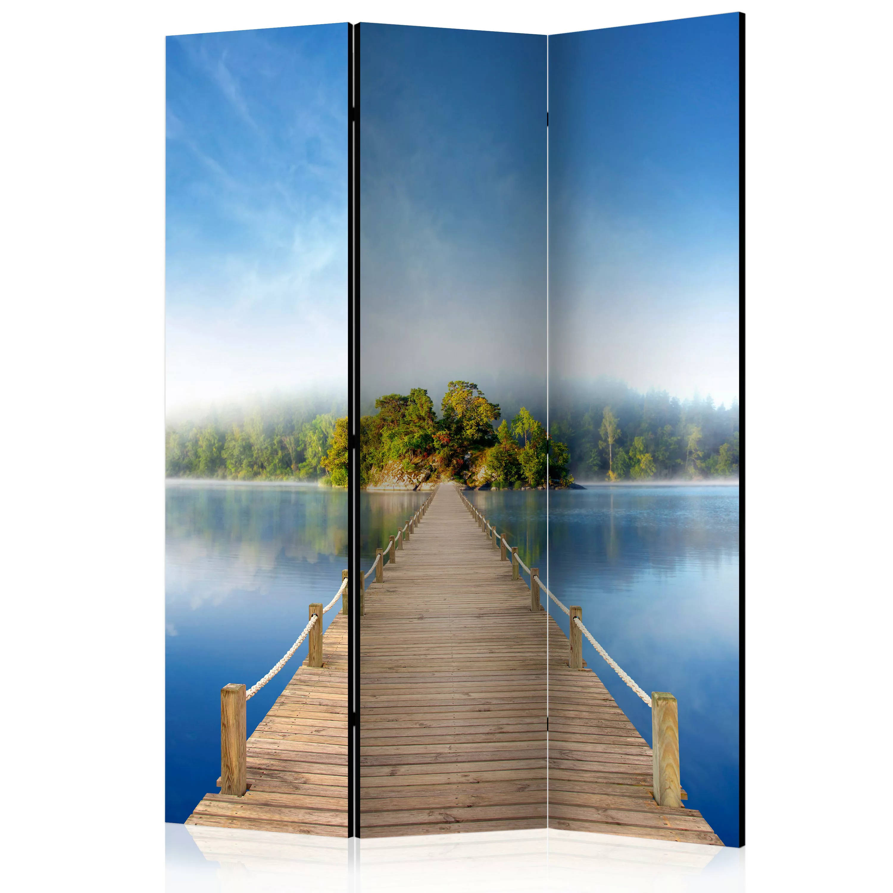 3-teiliges Paravent - Mysterious Island [room Dividers] günstig online kaufen